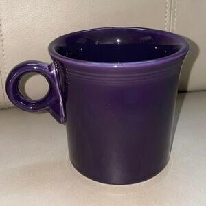 Retired Plum Purple Fiestaware Ring Handle Mug - Homer Laughlin USA 2001-2015